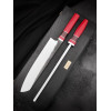 RED KNIFE ексклюзивний кухонний ніж ручної роботи майстра  Zakharov knives, замовити купити в Україні (Сталь N690™ 61 HRC)